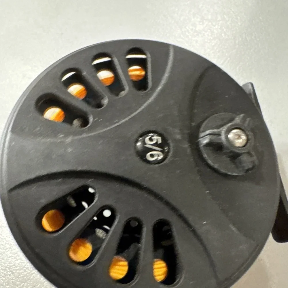 Cortland Fairplay 5/6 wt Fly Reel Lightweight Adjustable Drag GOOD FLOAT LINE